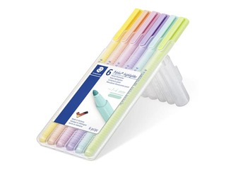 Text marker set Staedtler Textsurfer 362, 1-4 mm, 6 pastelcolors