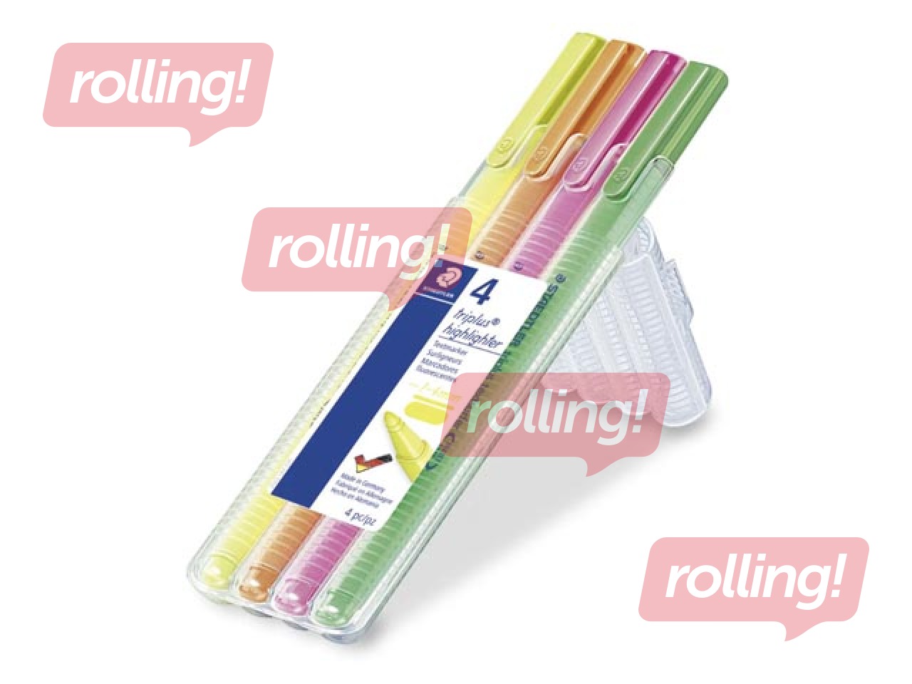 Tekstimarkerid Staedtler Textsurfer 362, 1-4 mm, 4 värvi