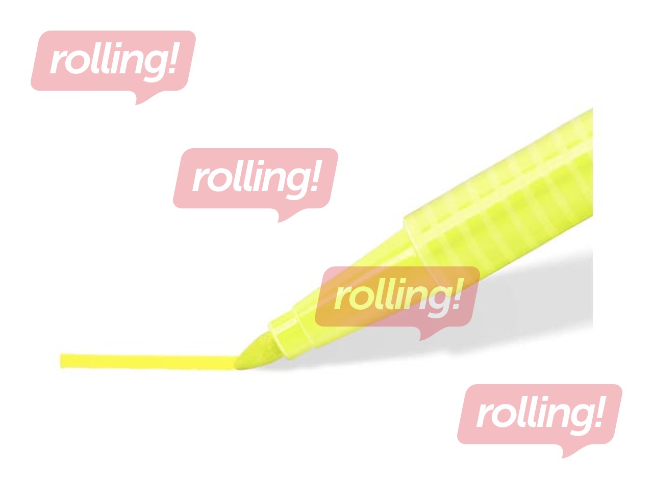 Teksta marķieris Staedtler Textsurfer 362, dzeltens, 1-4mm