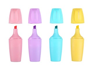 Teksta marķieru komplekts Concorde, mini, 4 pasteļkrāsas, 1-4mm