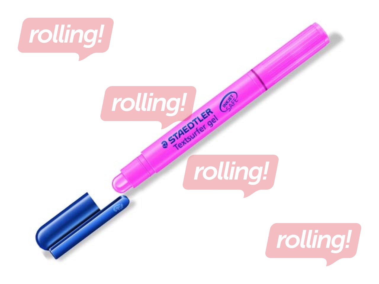 Tekstimarker Staedtler Textsurfer 364, roosa, 3mm