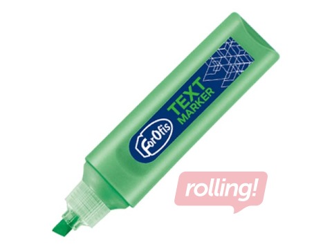 Tekstimarker Forofis, roheline, 1-5mm
