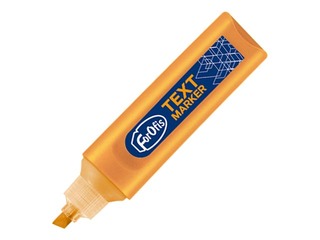 Tekstimarker Forofis, oranž, 1-5mm
