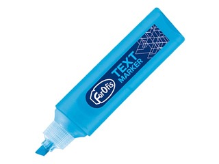 Tekstimarker Forofis, sinine, 1-5mm