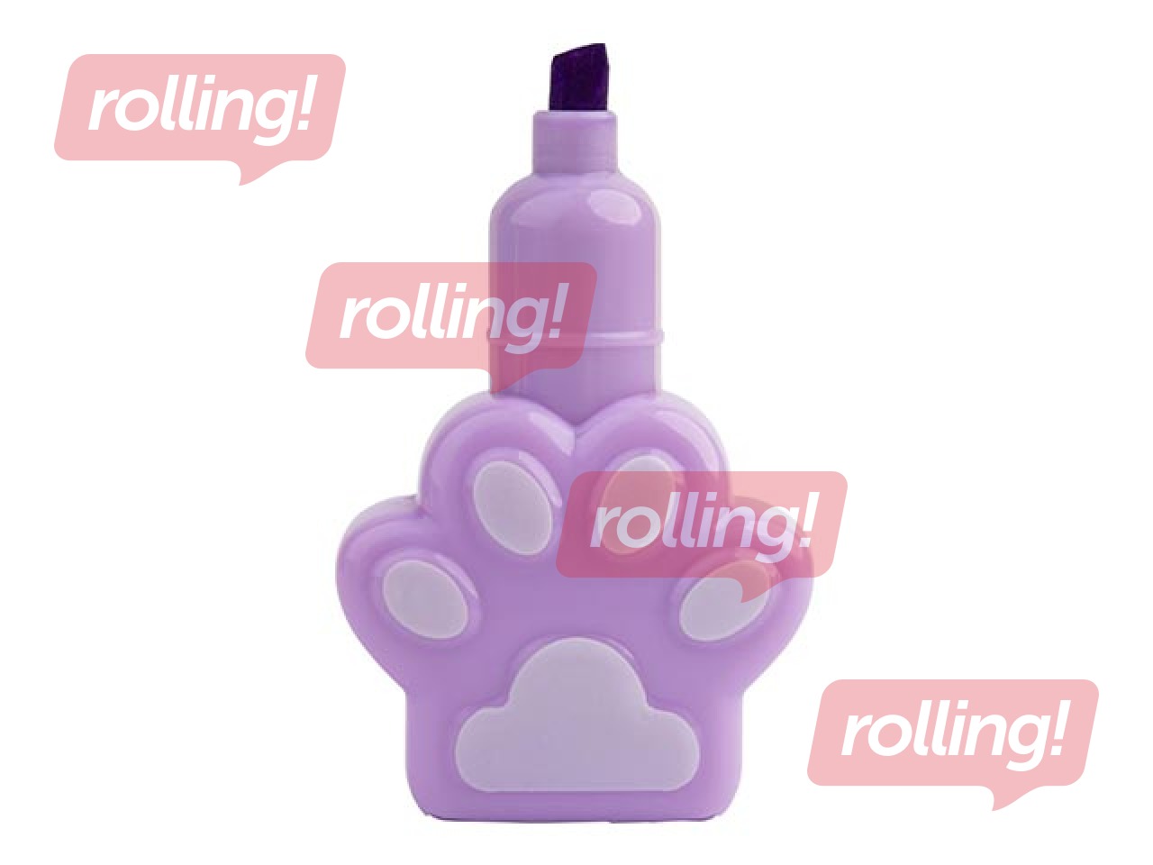 Tekstimarker Happy Color, CAT&DOG, 5 värvi, 1-5mm