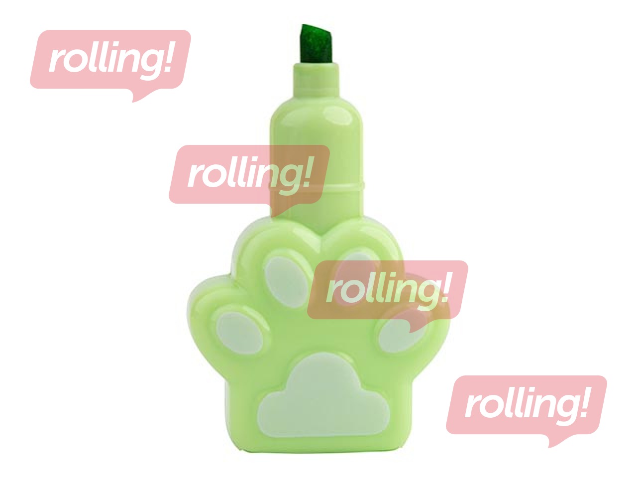 Tekstimarker Happy Color, CAT&DOG, 5 värvi, 1-5mm