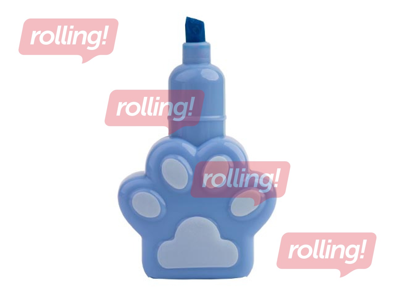 Tekstimarker Happy Color, CAT&DOG, 5 värvi, 1-5mm