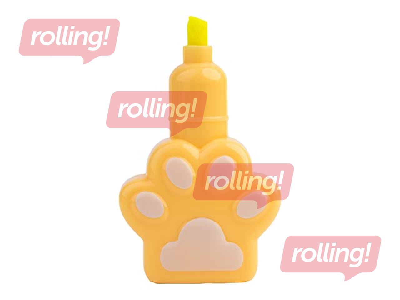 Tekstimarker Happy Color, CAT&DOG, 5 värvi, 1-5mm