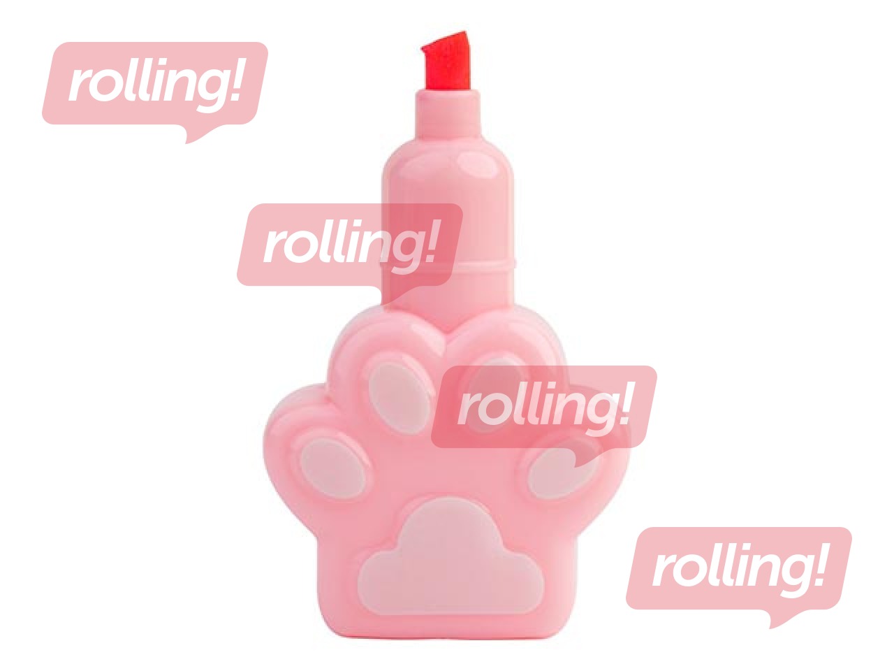 Tekstimarker Happy Color, CAT&DOG, 5 värvi, 1-5mm