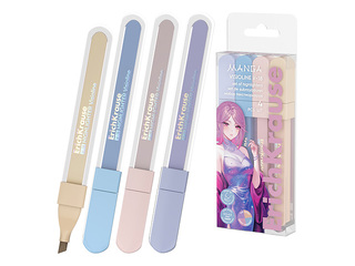 Text marker set ErichKrause, Visioline V-18 Manga, 4 pastel colours