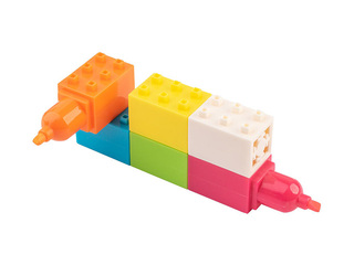 Text highlighter Happy Color, Blocks, 1–5mm, 5 colors