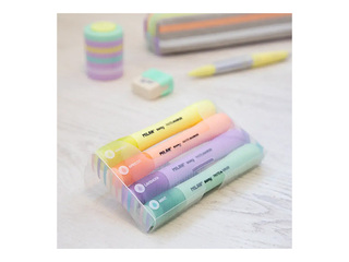 Highlighter set Milan, 2–4mm, 4 colours