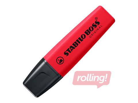 Highlighter Stabilo Boss Original, realred
