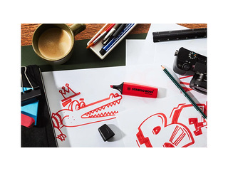 Highlighter Stabilo Boss Original, realred