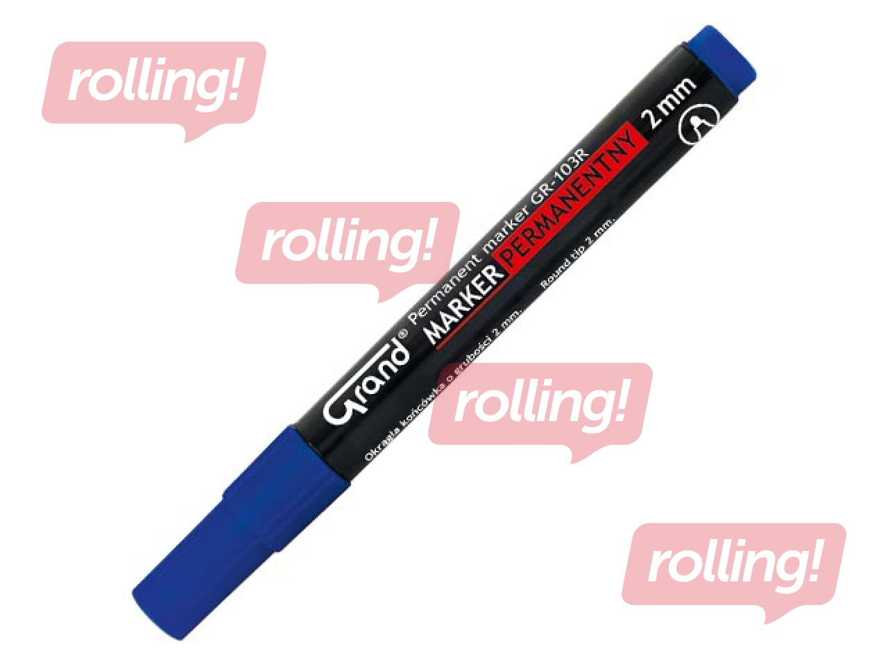 Permanent marker Grand, blue, 1-3mm