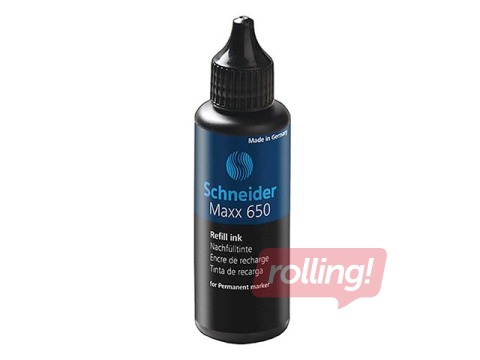 Чернила для перманентного маркера Schneider 650, чёрные