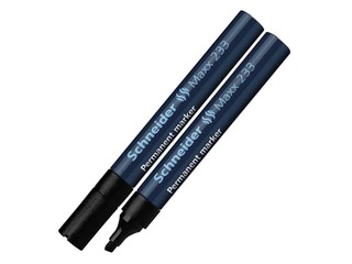 Permanentne marker Schneider 233, must, 1-5mm