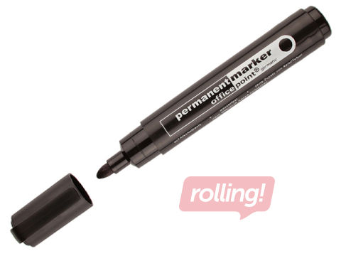 Permanent marker Office Point, black, 1-5mm