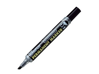 Перманентный маркер Pentel Maxiflo, скошенный наконечник, черный, 2-4.5мм