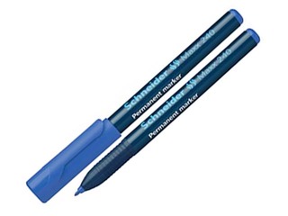 Permanentne marker Schneider 240, ümmargune, sinine, 1-2mm
