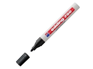 Permanentne marker Edding Paint 750, 2-4mm, must