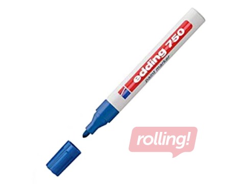 Permanent marker Edding Paint 750, 2-4mm, blue