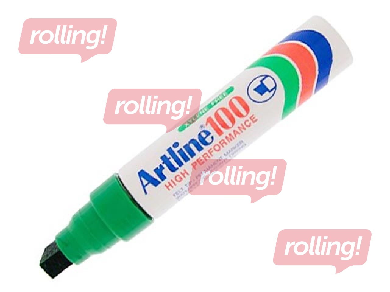 Püsimarker Artline 100, roheline, 7.5-12mm