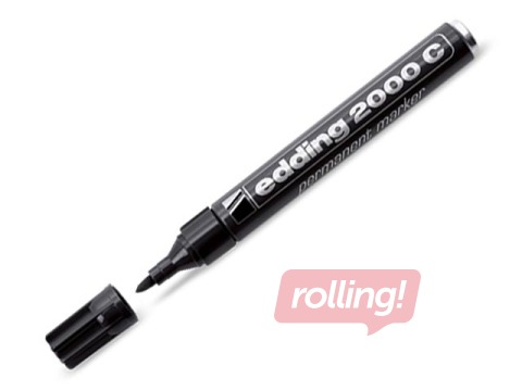 Marker Edding permanentne 2000c must, ümar ots, 1.5-3mm