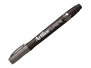 Permanent marker Artline Supreme, round, grey, 1-2mm