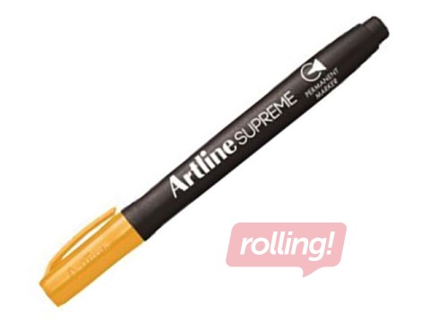 Püsiv marker Artline Supreme, ümar, kollane, 1-2mm