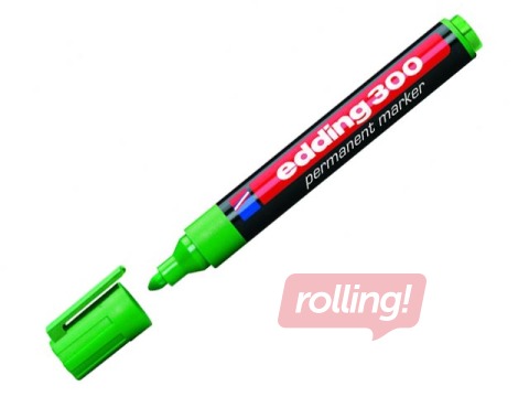 Permanentne marker Edding 300, roheline, 1.5-3mm