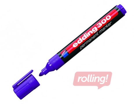 Permanentne marker Edding 300, lilla, 1.5-3mm
