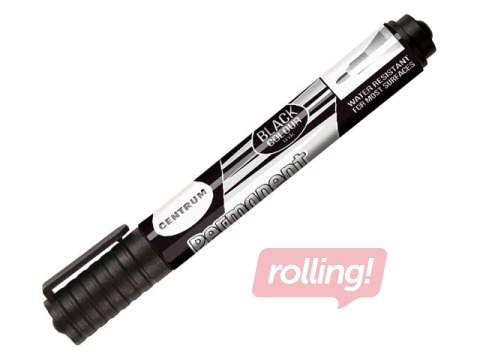 Permanent marker Centrum, round, black, 2-5mm