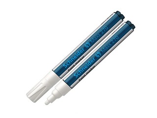 Permanentne marker Schneider Paint Maxx 270, kooniline, valge, 1-3mm