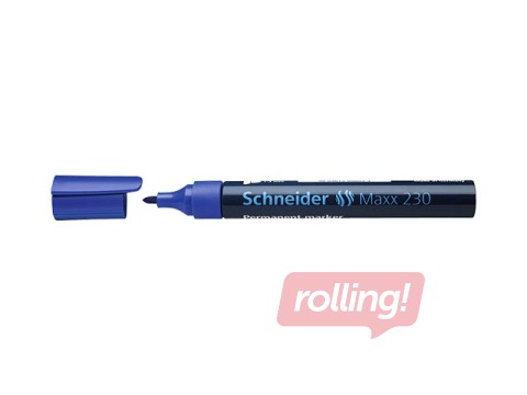 Püsimarker Schneider 230, sinine, 1-3mm