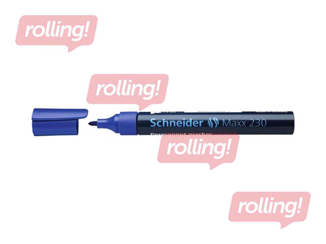 Püsimarker Schneider 230, sinine, 1-3mm