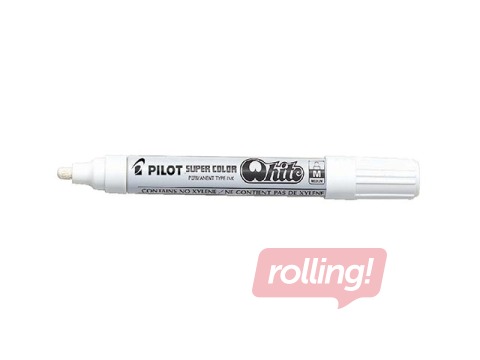 Permanent marker Pilot  Super Color, white, 2mm