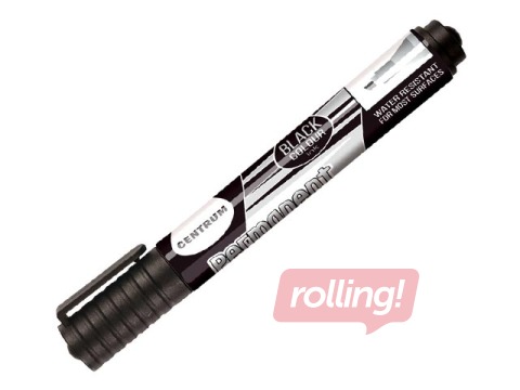 Püsimarker Centrum, must, 1-5mm