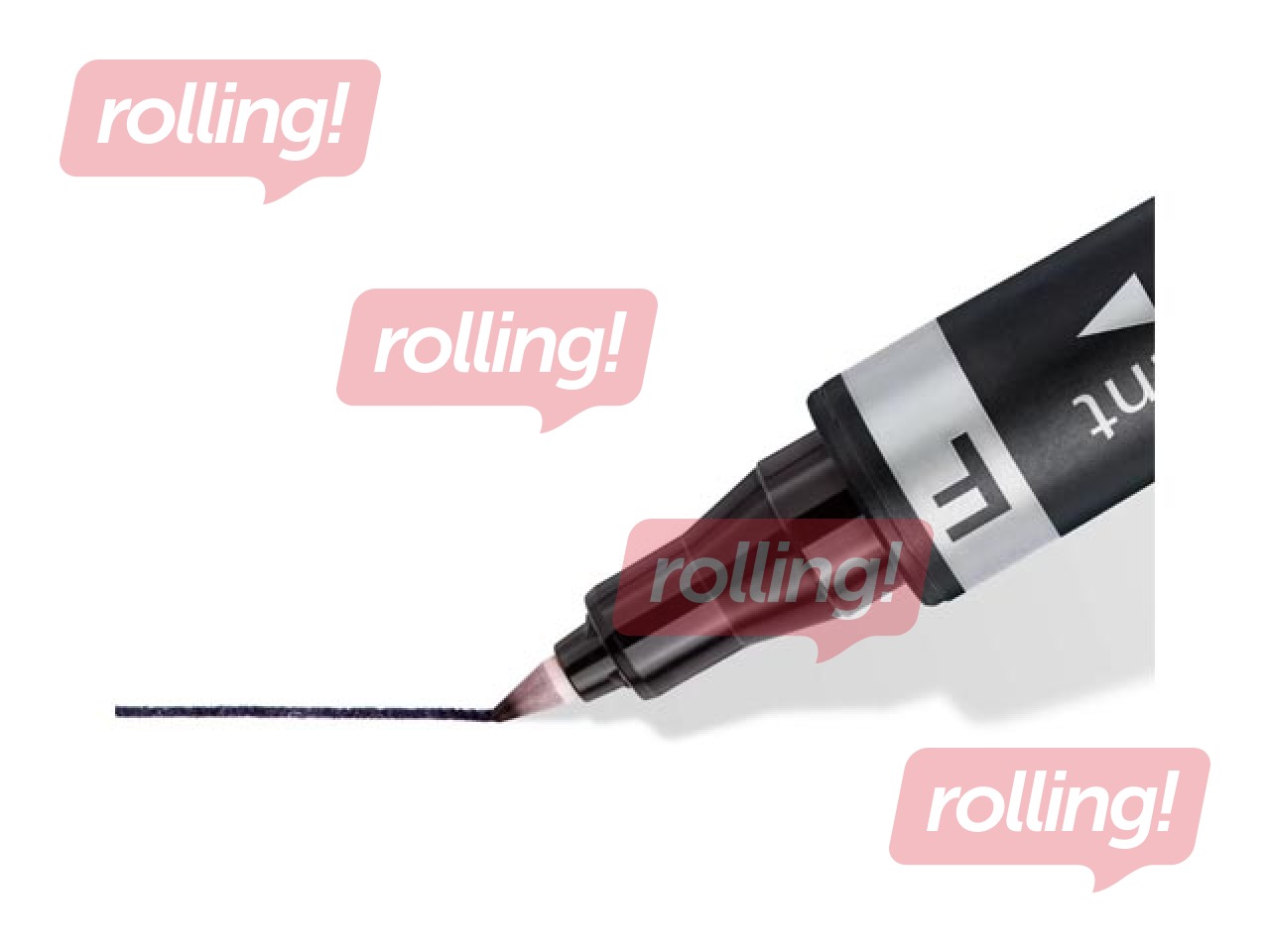 Kahe otsaga püsimarker Staedtler Lumocolor, 4 värvi