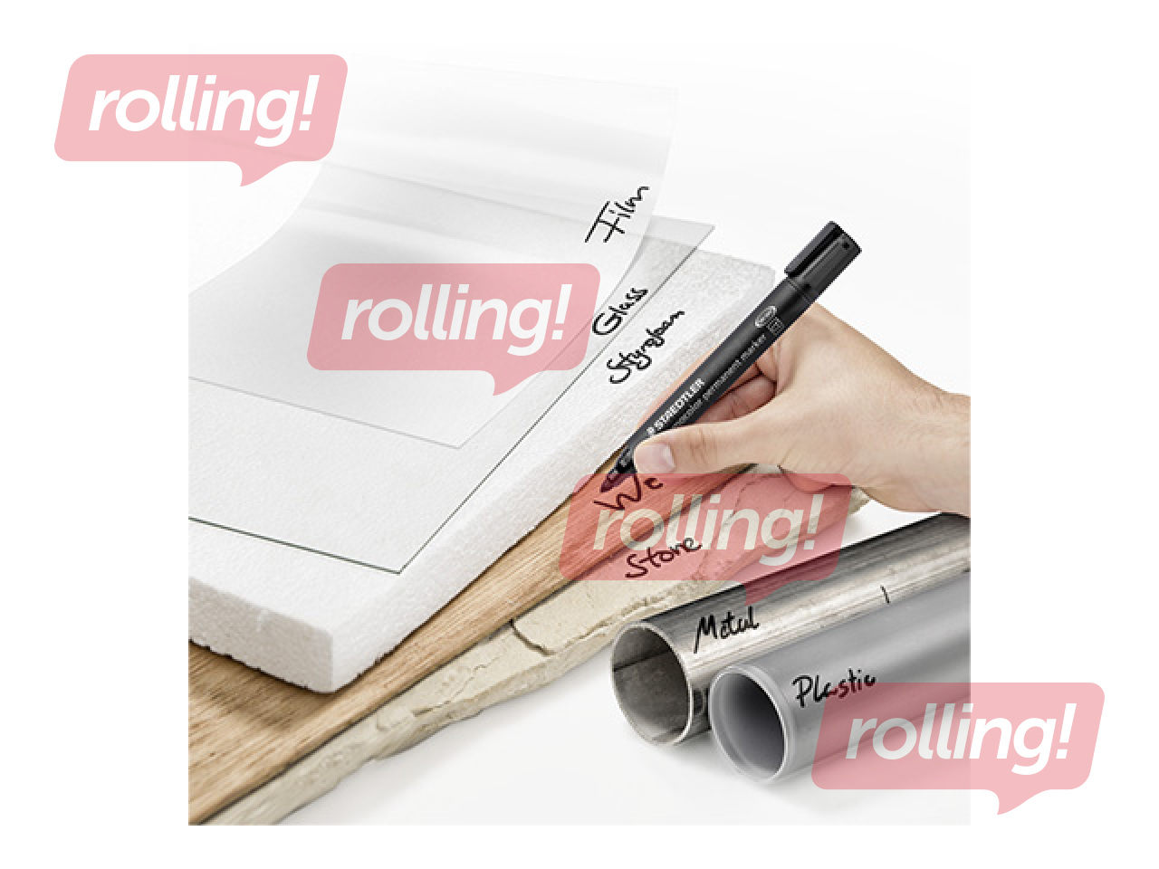 Püsimarkerite komplekt Staedtler Lumcolor 352, 2mm, 8 värvi
