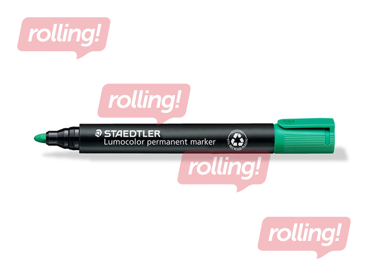Permanent marker Staedtler Lumcolor 352, green, 2mm