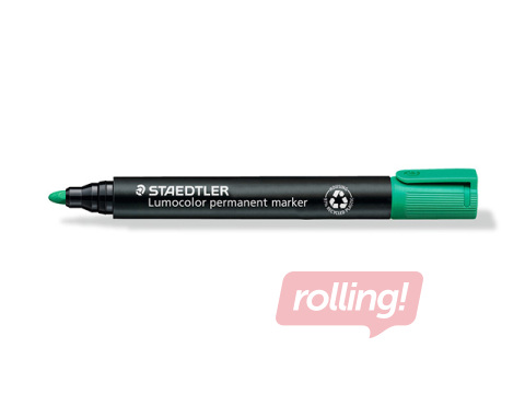 Püsimarker Staedtler Lumcolor 352, roheline, 2mm