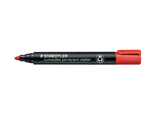 Permanent marker Staedtler Lumcolor 352, red, 2mm