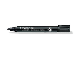Püsimarker Staedtler Lumcolor 352, must, 2mm