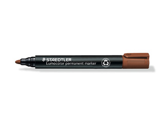 Püsimarker Staedtler Lumcolor 352, pruun, 2mm