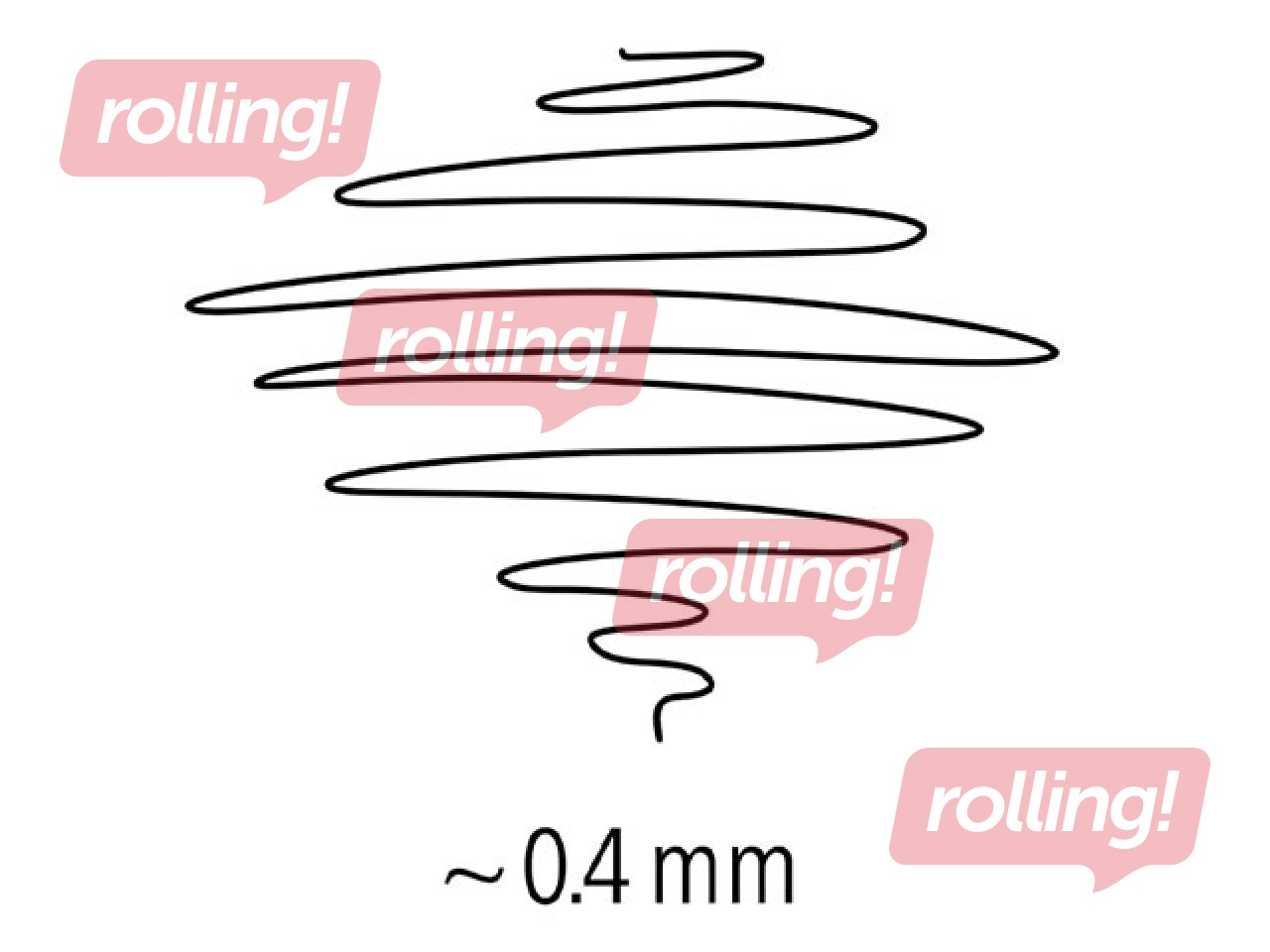 Püsimarkerite komplekt Staedtler Lumocolor 313, 0,4 mm, 4 värvi