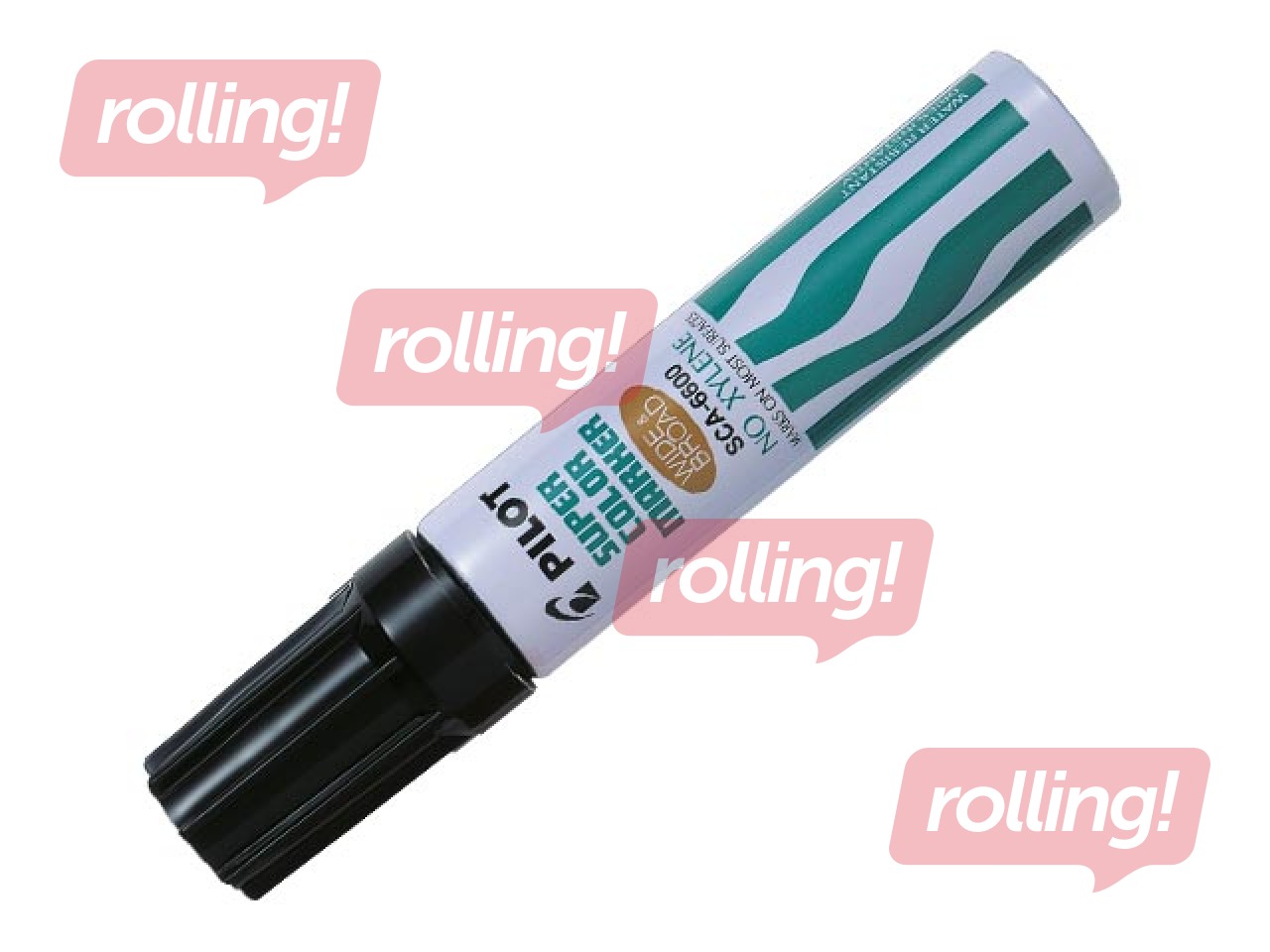 Permanent Marker Pilot Super Color Extra Broad, black, 3-12.5mm