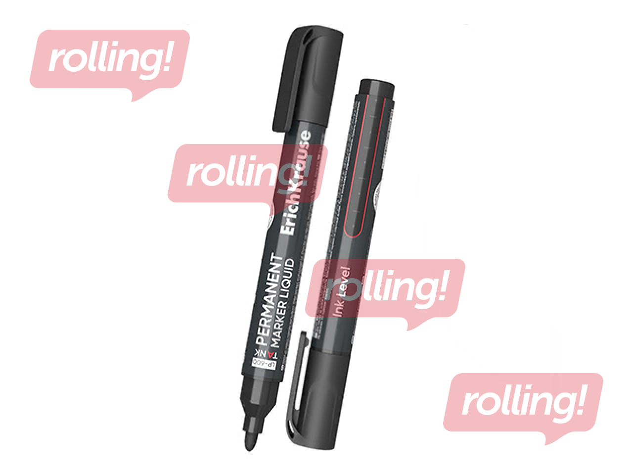 Püsiv marker ErichKrause LP-600, 2.5mm, must