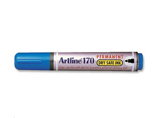 Перманентный маркер Artline 170, круглый наконечник, синий