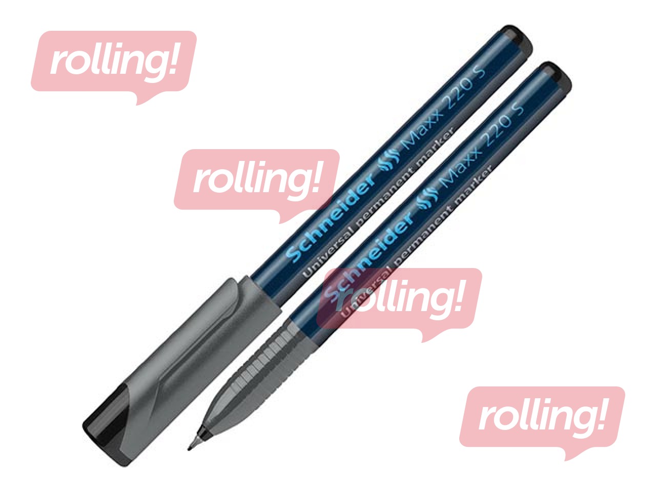 OHP permanentne marker Schneider, sinine, 0.4mm